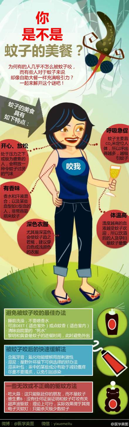 你招蚊子吗？